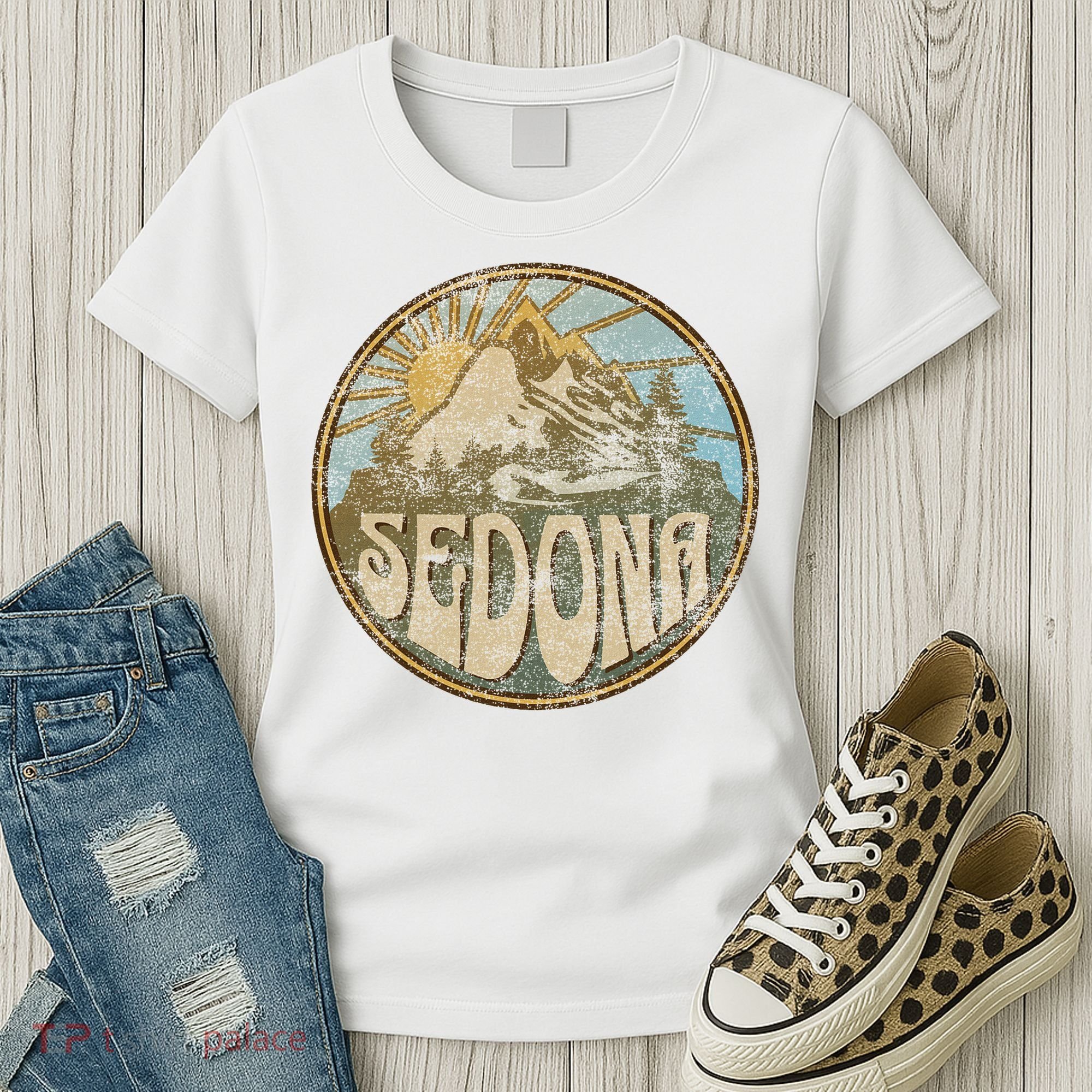 Sedona Arizona Nature Mountains Hiking Outdoors Women's T-Shirt