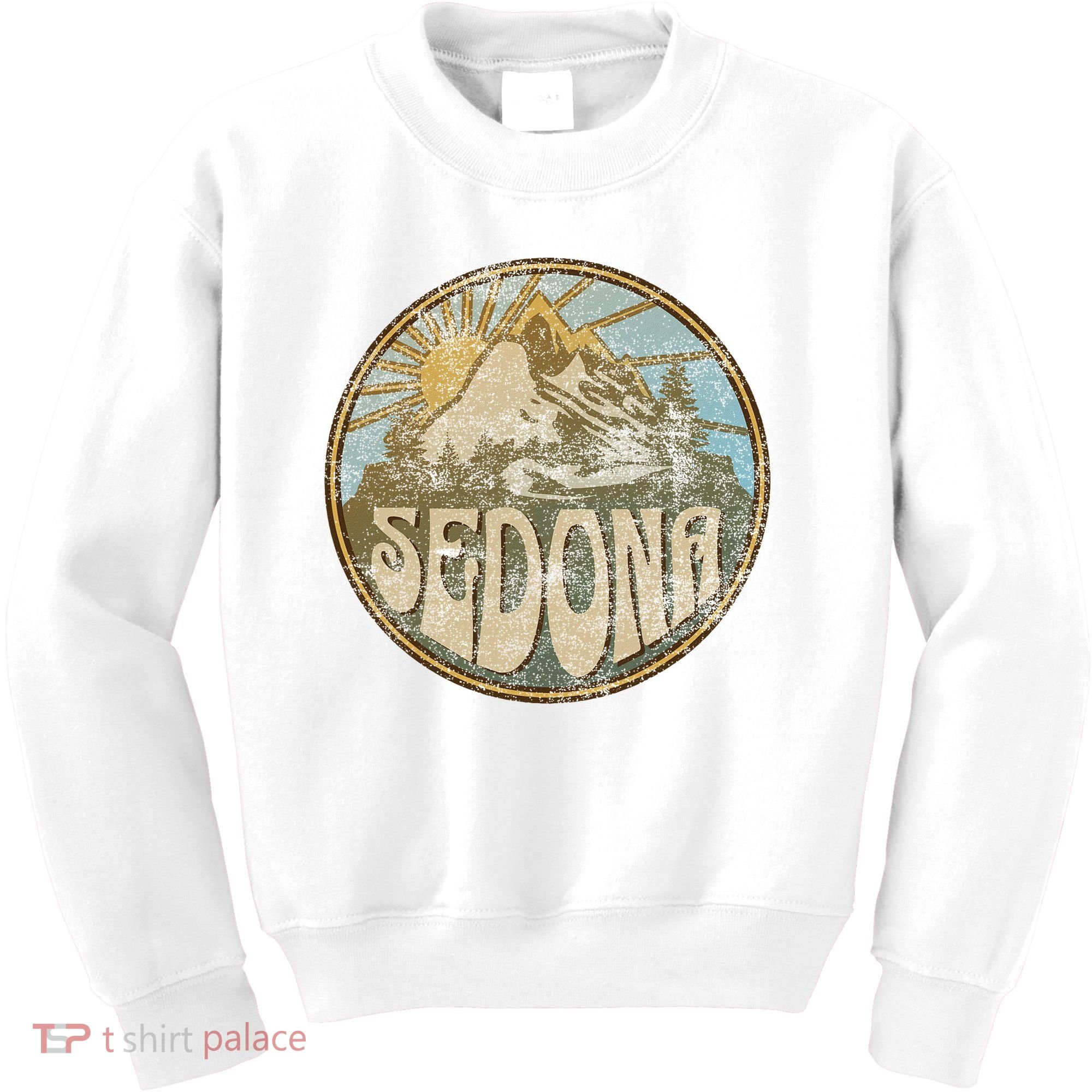 Sedona Arizona Nature Mountains Hiking Outdoors Kids Sweatshirt