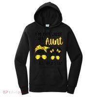 Softball Aunt Niece Fan Baseball Softball Auntie Women's Hoodie thumb 0