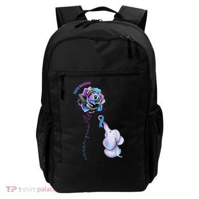 Suicide Awareness Never Give Up Elephant Backpack