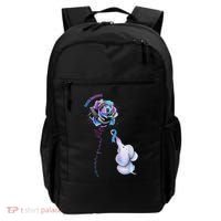 Suicide Awareness Never Give Up Elephant Backpack thumb 0