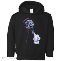 Suicide Awareness Never Give Up Elephant Toddler Hoodie thumb 0