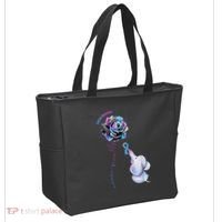 Suicide Awareness Never Give Up Elephant Tote Bag thumb 2