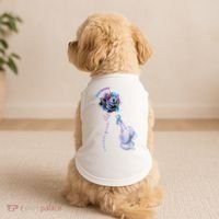 Suicide Awareness Never Give Up Elephant Doggie Tank thumb 2