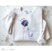 Suicide Awareness Never Give Up Elephant Sweatshirt thumb 2