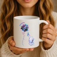 Suicide Awareness Never Give Up Elephant Coffee Mug thumb 3