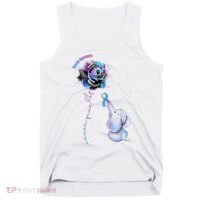 Suicide Awareness Never Give Up Elephant Tank Top thumb 0