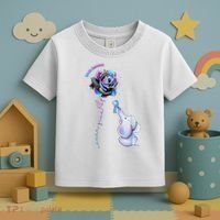 Suicide Awareness Never Give Up Elephant Toddler T-Shirt thumb 3