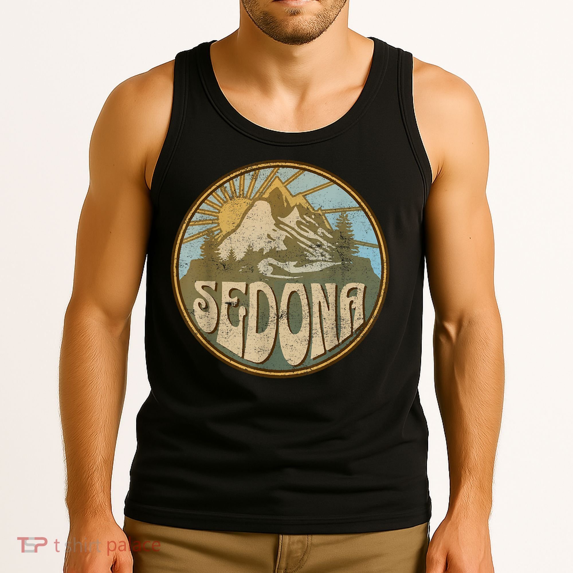 Sedona Arizona Nature Mountains Hiking Outdoors Tank Top