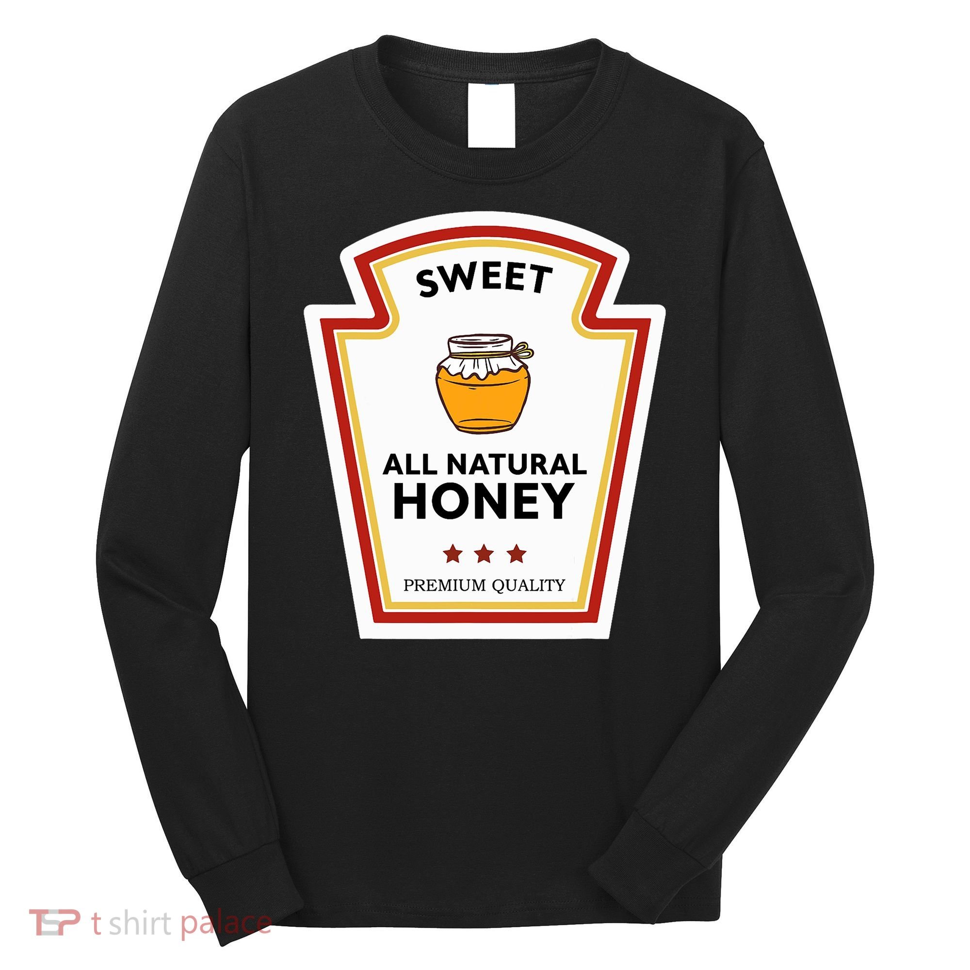 Sweet All Natural Honey Condiment Group Costume Long Sleeve Shirt