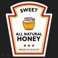 Sweet All Natural Honey Condiment Group Costume Beanie thumb 2