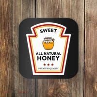 Sweet All Natural Honey Condiment Group Costume Coaster thumb 0