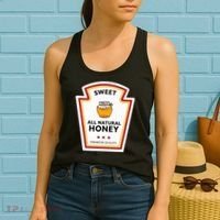 Sweet All Natural Honey Condiment Group Costume Women's Tank Top thumb 2
