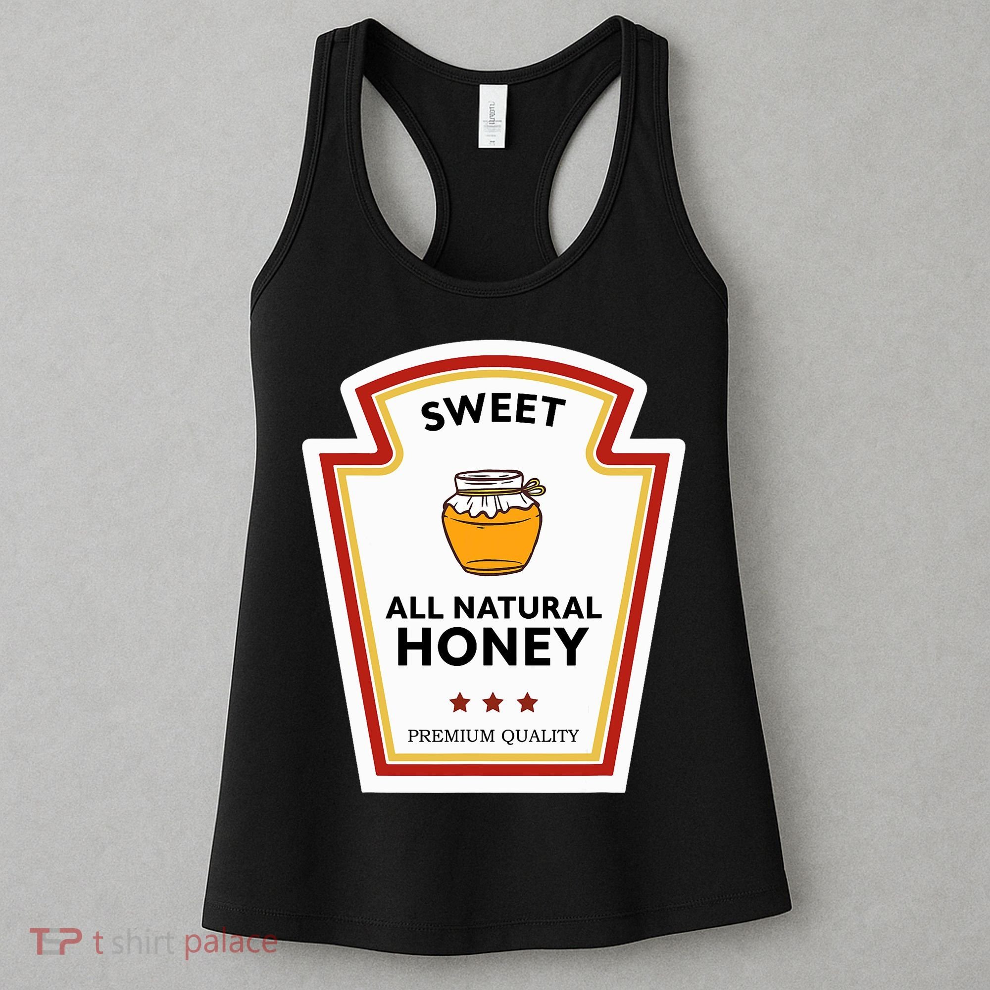 Sweet All Natural Honey Condiment Group Costume Women's Tank Top