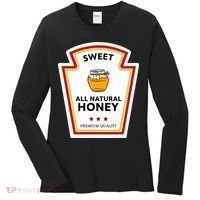 Sweet All Natural Honey Condiment Group Costume Women's Long Sleeve Shirt thumb 0
