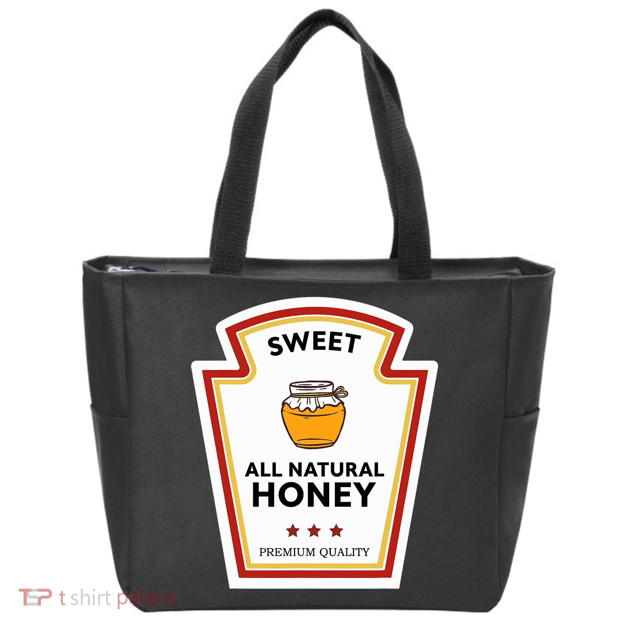 Sweet All Natural Honey Condiment Group Costume Tote Bag