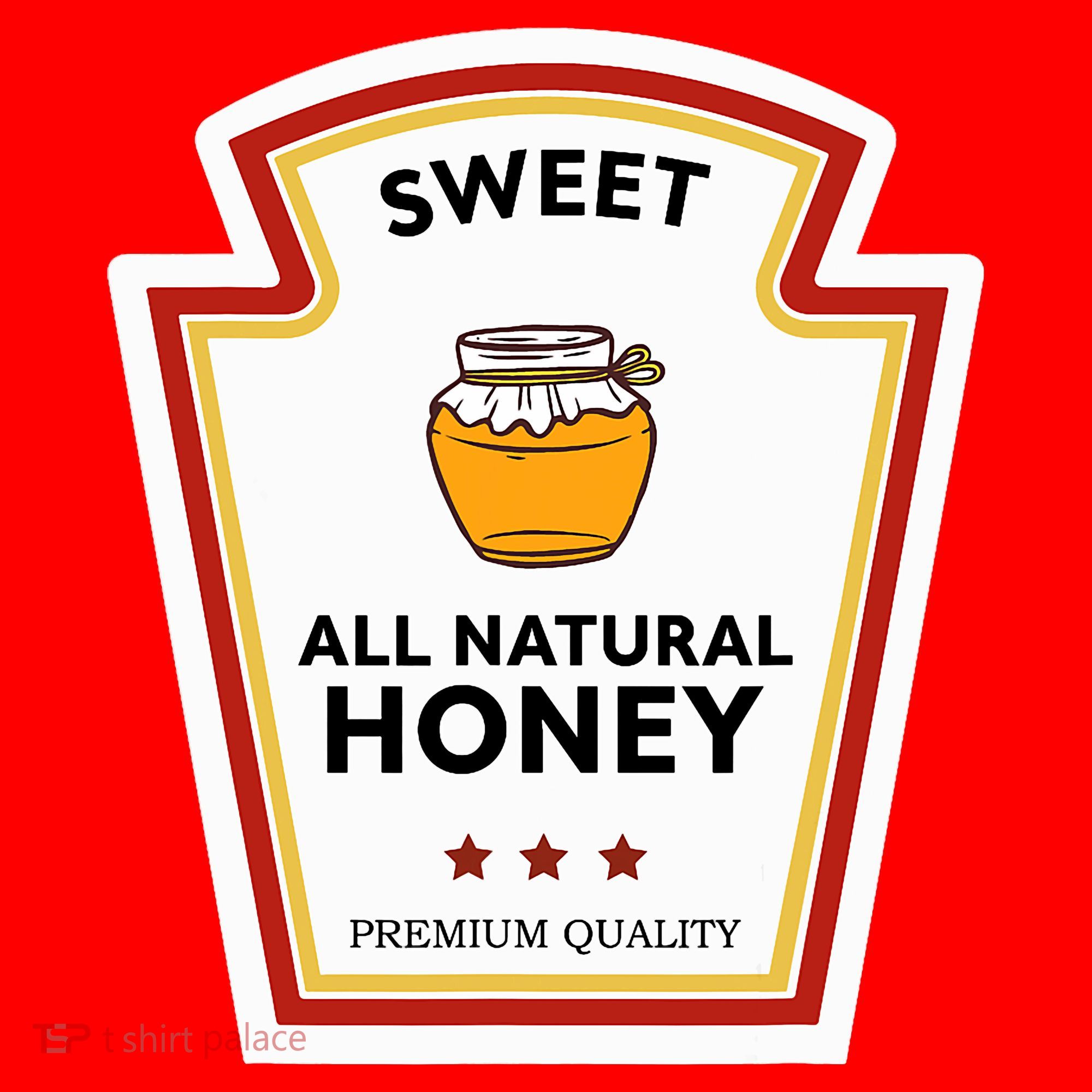 Sweet All Natural Honey Condiment Group Costume Santa Hat