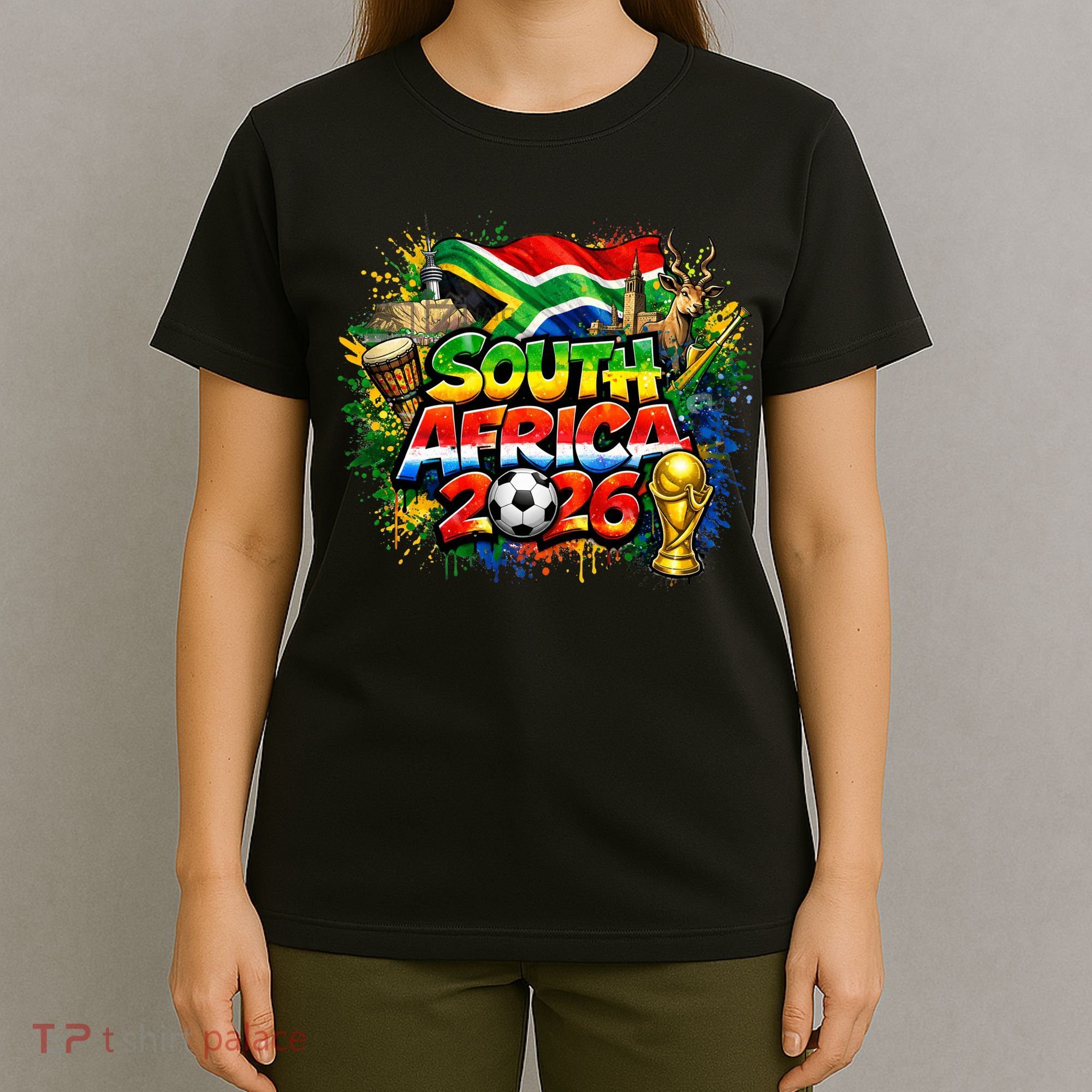 SOUTH AFRICA North America Soccer Tournament 2026 T-Shirt