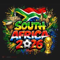 SOUTH AFRICA North America Soccer Tournament 2026 Women's Tank Top thumb 5