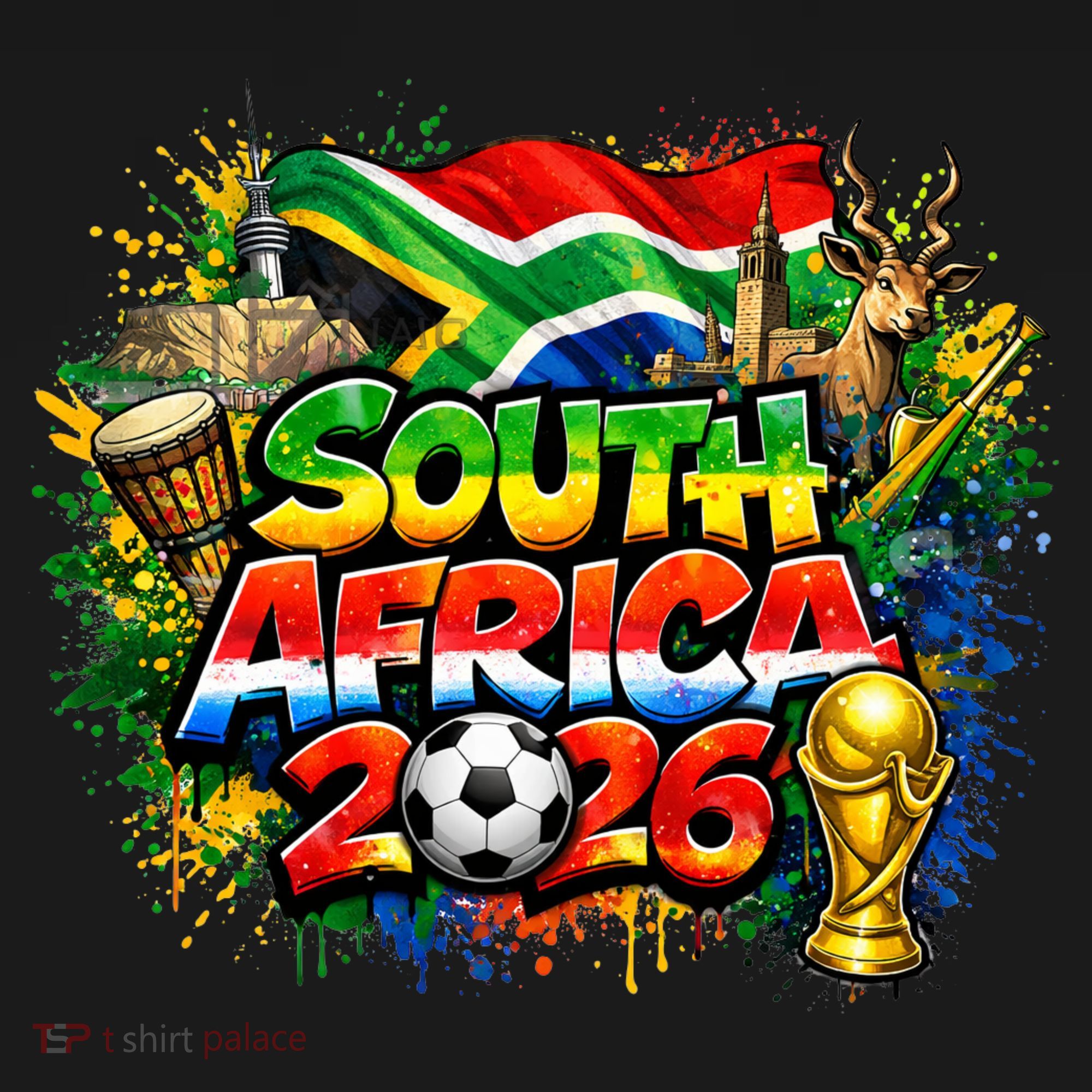 SOUTH AFRICA North America Soccer Tournament 2026 Women's Tank Top