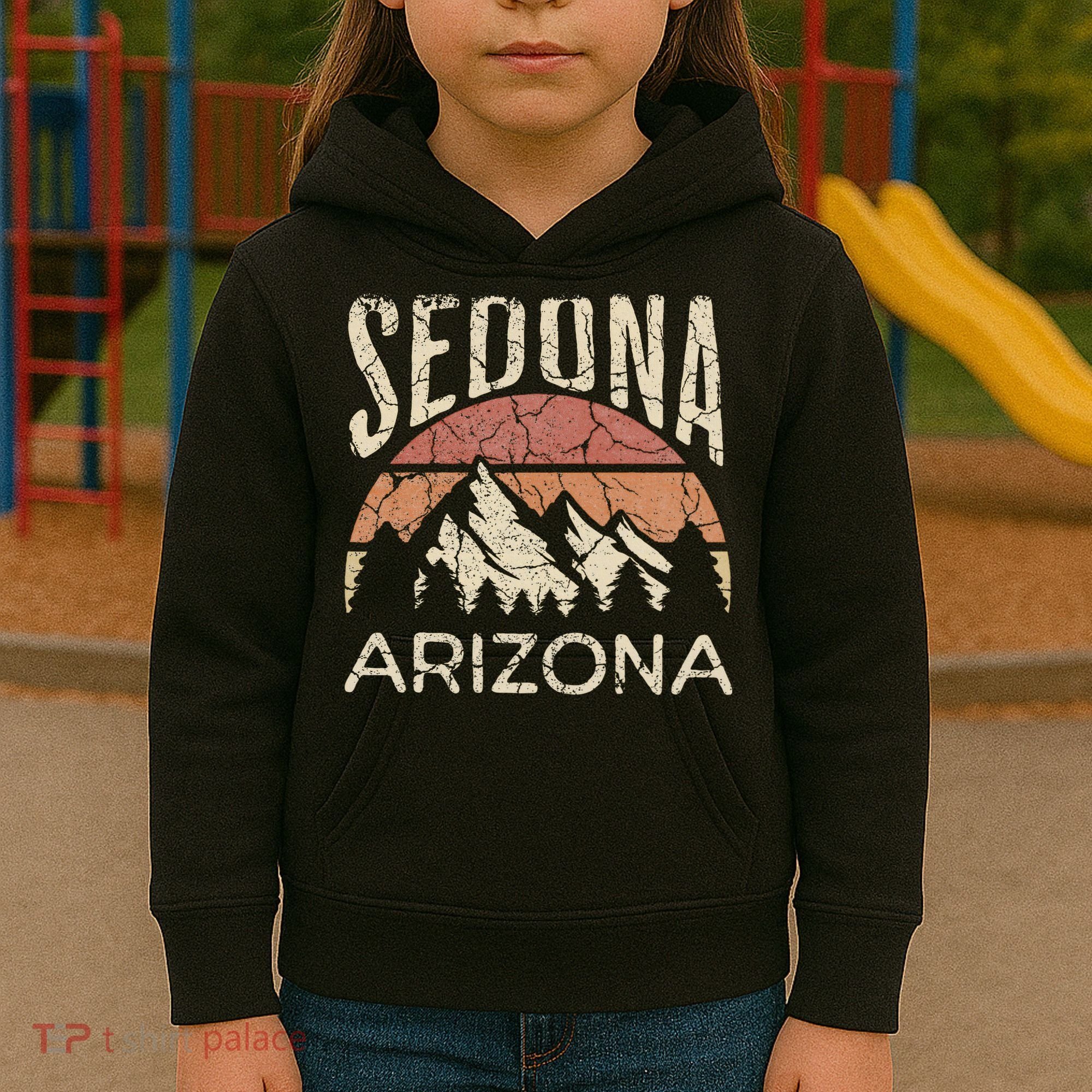 Sedona Arizona Nature Hiking Outdoors Kids Hoodie