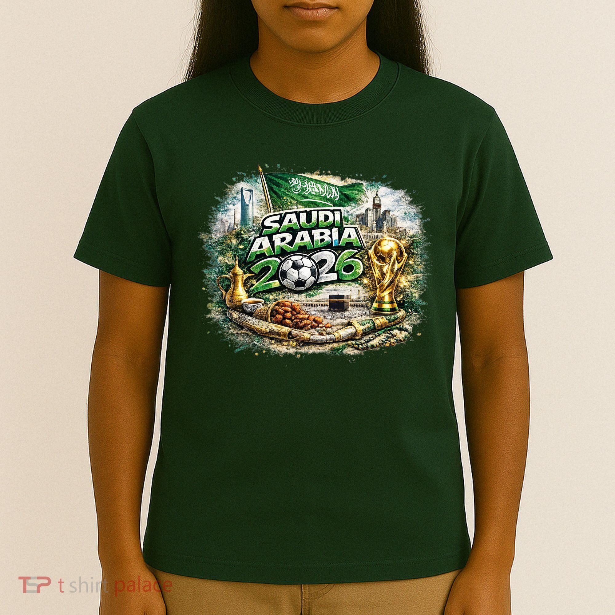 SAUDI ARABIA North America Soccer Tournament 2026 T-Shirt