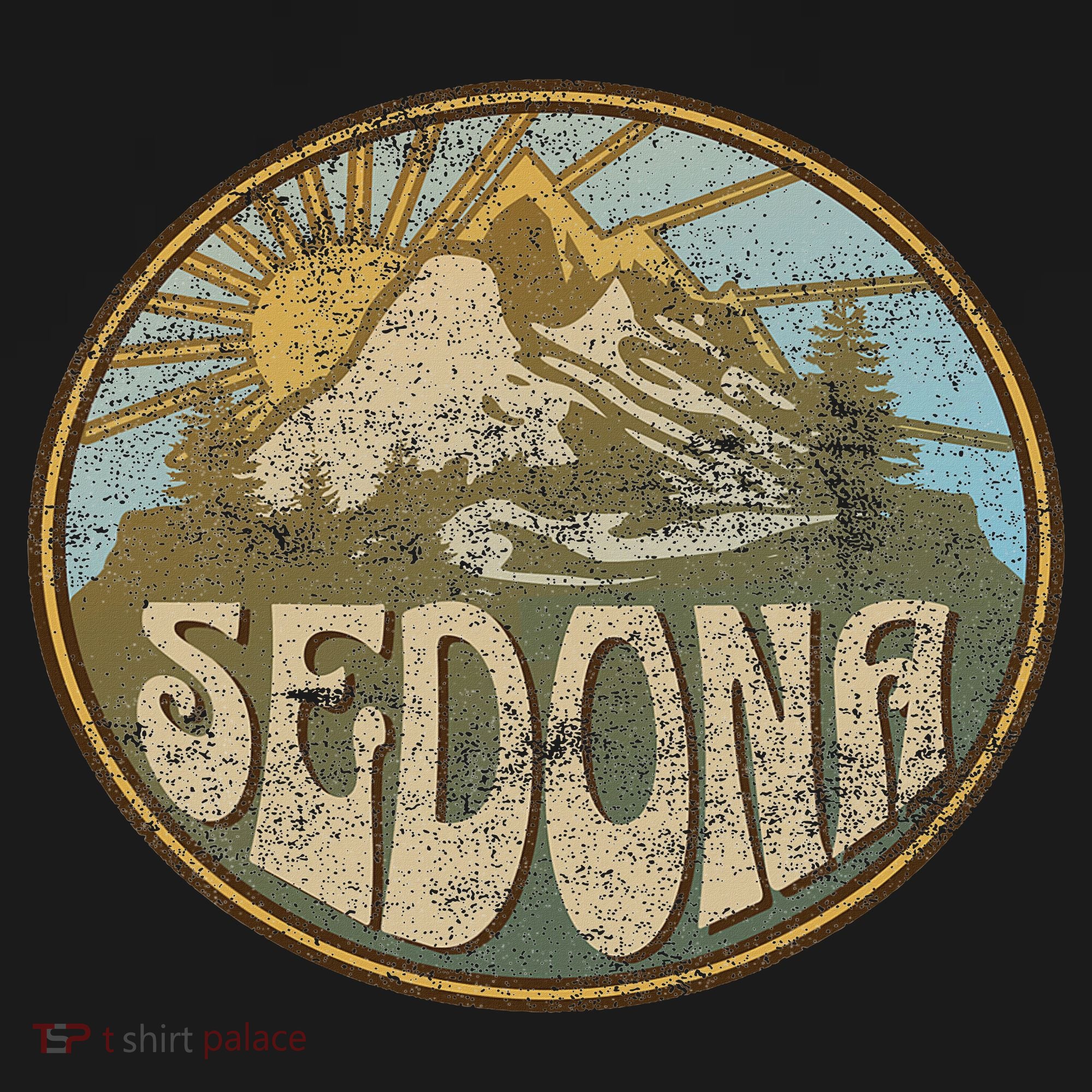 Sedona Arizona Nature Mountains Hiking Outdoors T-Shirt
