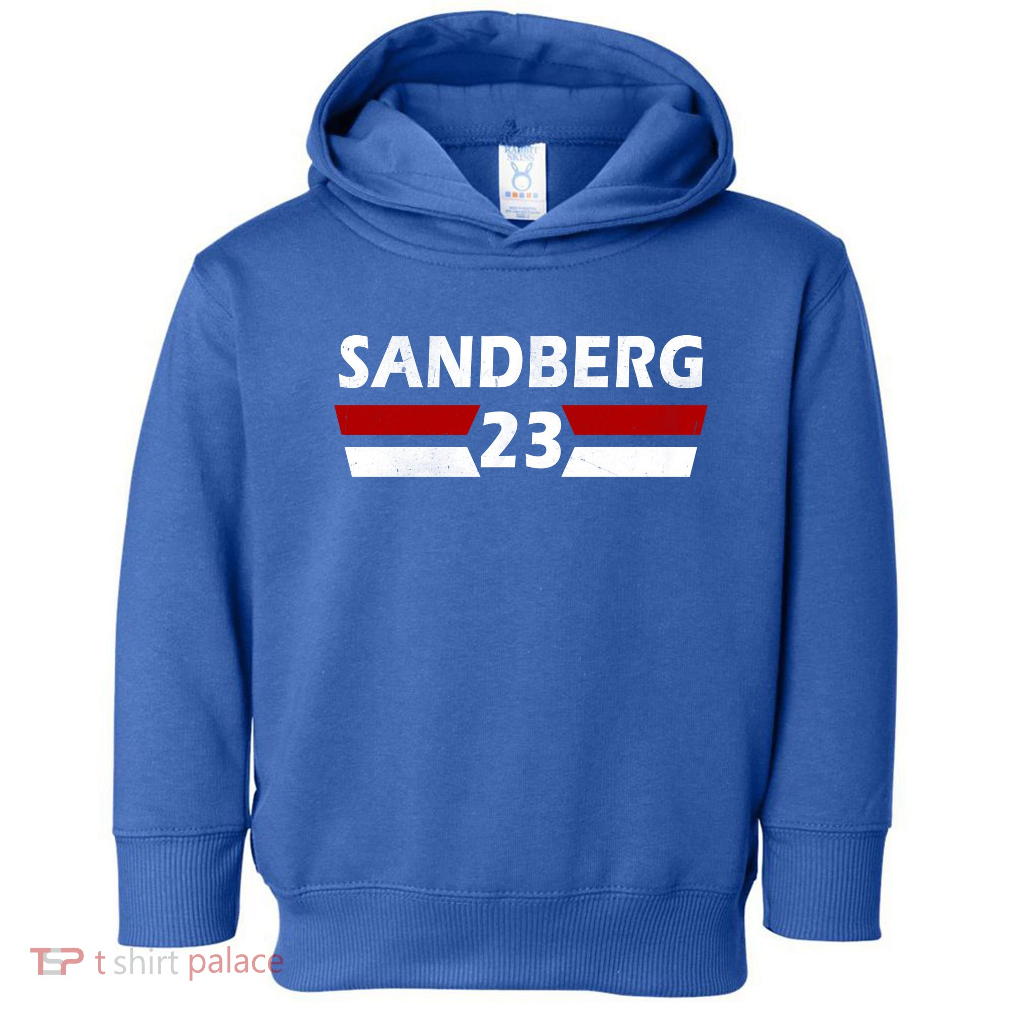 Sandberg 23 Vintage Baseball Toddler Hoodie