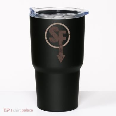 Sanity's Fall Larry Logo Tumbler