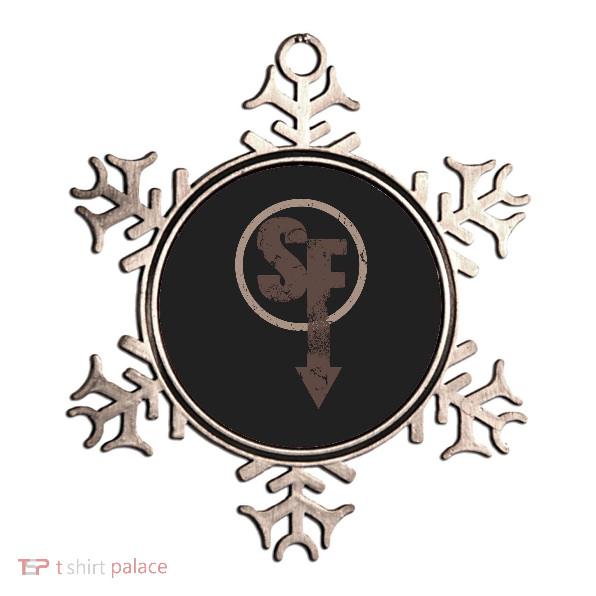 Sanity's Fall Larry Logo Ornament