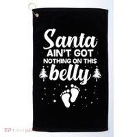Santa Ain't Got Nothing On This Belly Golf Towel thumb 0