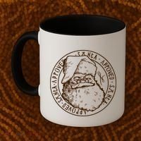 Santa Approved Stamp Coffee Mug thumb 2