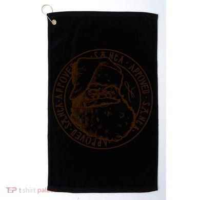 Santa Approved Stamp Golf Towel