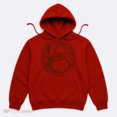 Santa Approved Stamp Hoodie