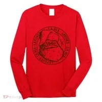 Santa Approved Stamp Long Sleeve Shirt thumb 0