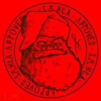Santa Approved Stamp Long Sleeve Shirt thumb 2