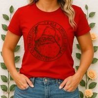 Santa Approved Stamp Women's T-Shirt thumb 2