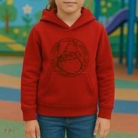 Santa Approved Stamp Kids Hoodie thumb 3