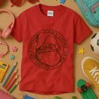 Santa Approved Stamp Kids T-Shirt thumb 3
