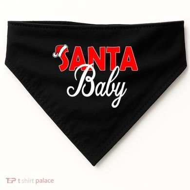 Santa Baby USA-Made Doggie Bandana