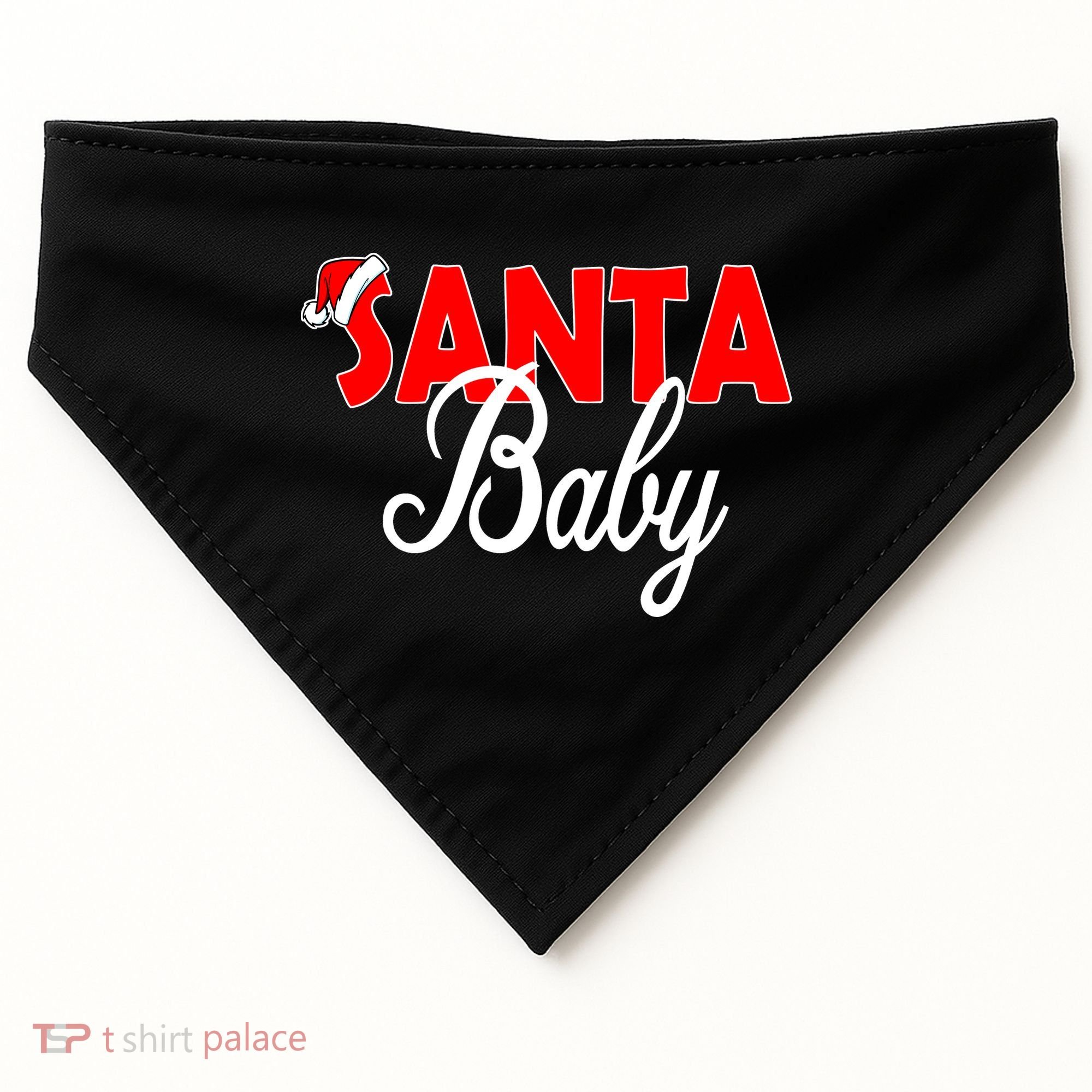 Santa Baby USA-Made Doggie Bandana