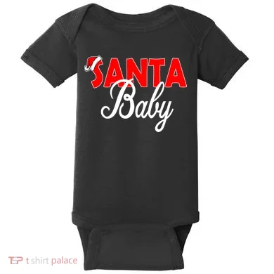 Santa Baby Baby Bodysuit