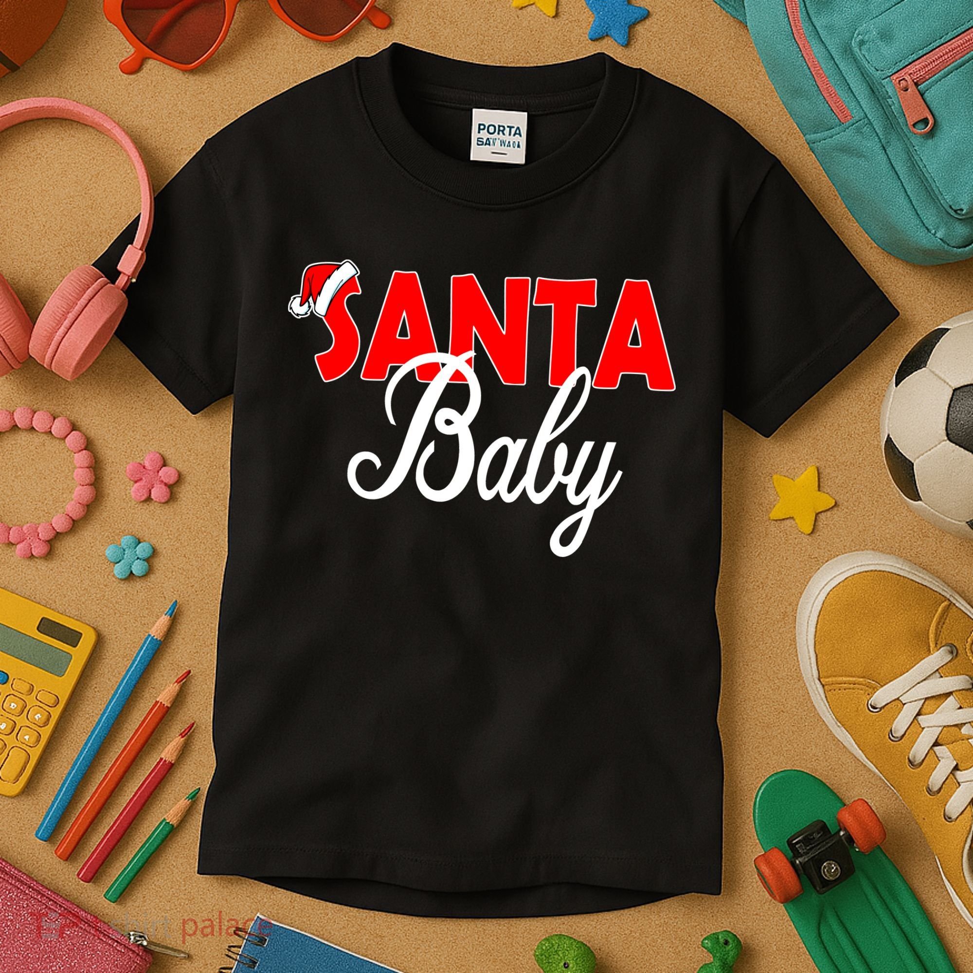 Santa Baby Kids T-Shirt