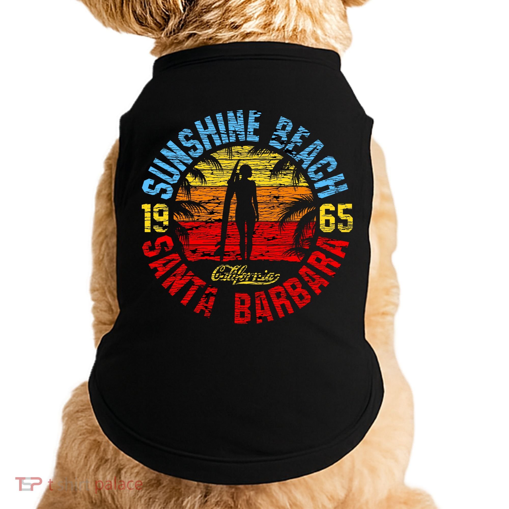 Santa Barbara California Doggie Tank