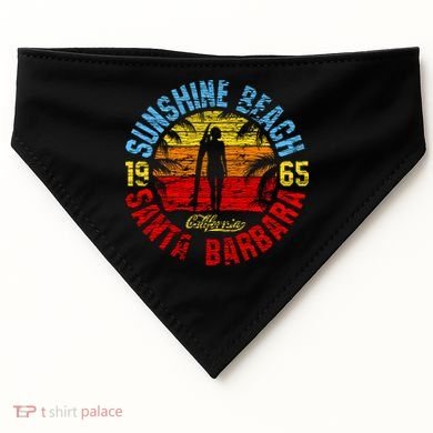 Santa Barbara California USA-Made Doggie Bandana