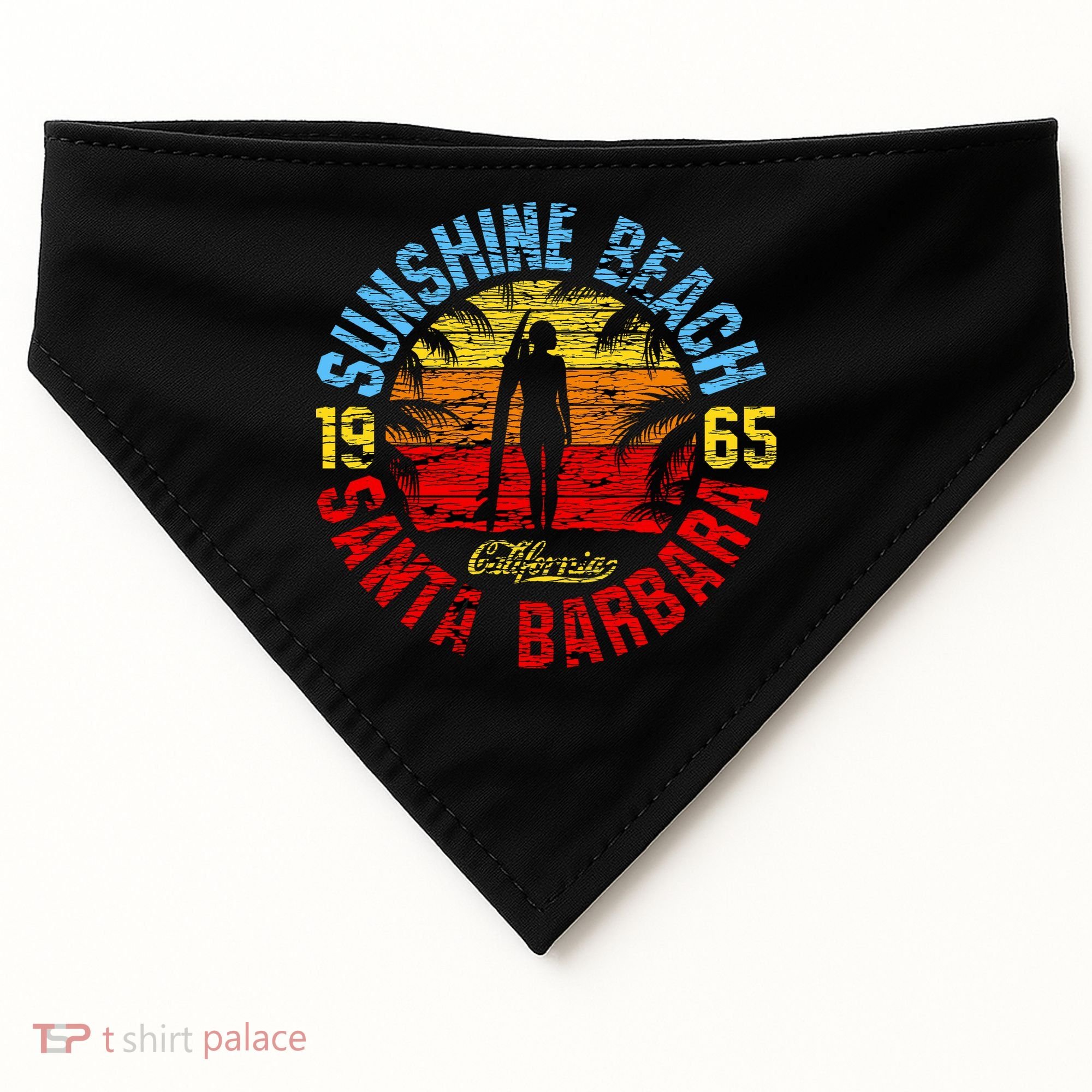 Santa Barbara California USA-Made Doggie Bandana