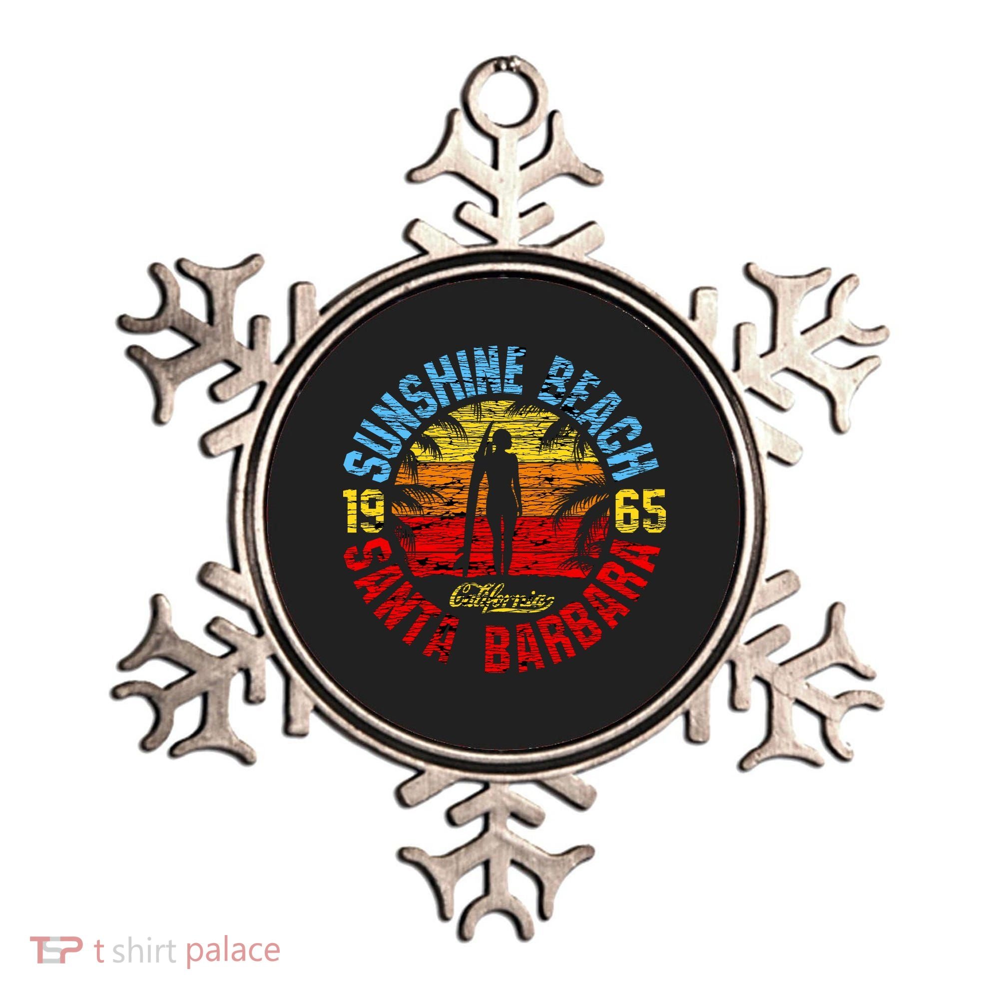 Santa Barbara California Ornament