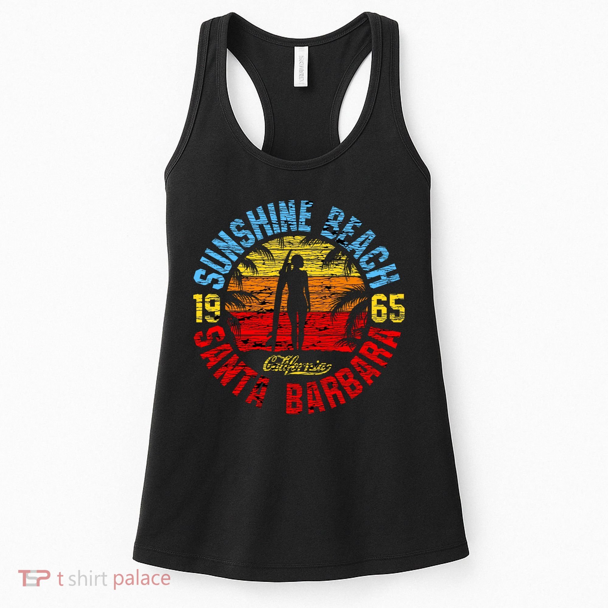 Santa Barbara California Women's Tank Top