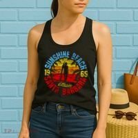 Santa Barbara California Women's Tank Top thumb 2
