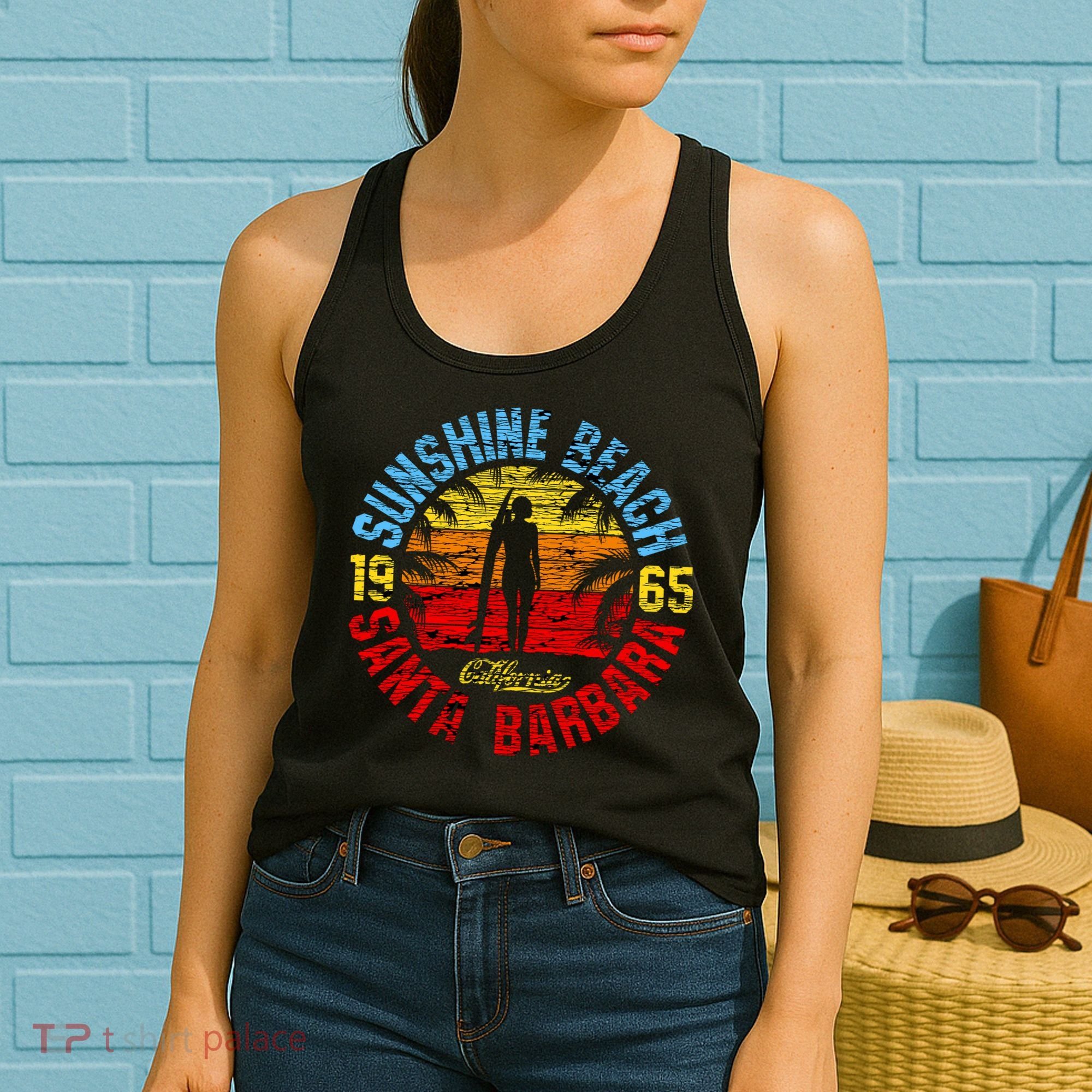 Santa Barbara California Women's Tank Top